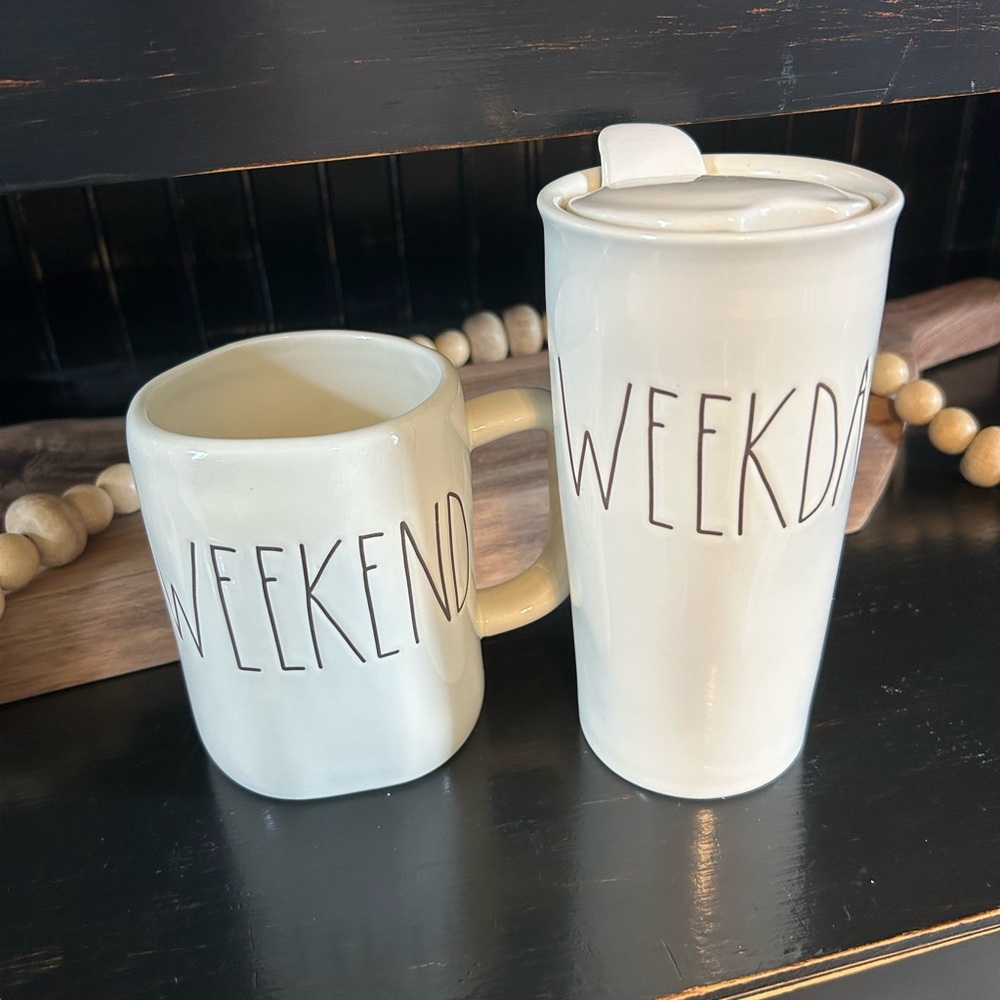 Rae Dunn mug set